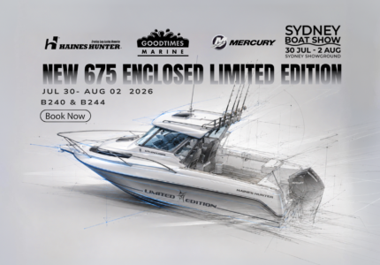 Haines Hunter at the Sydney Boat Show 2026